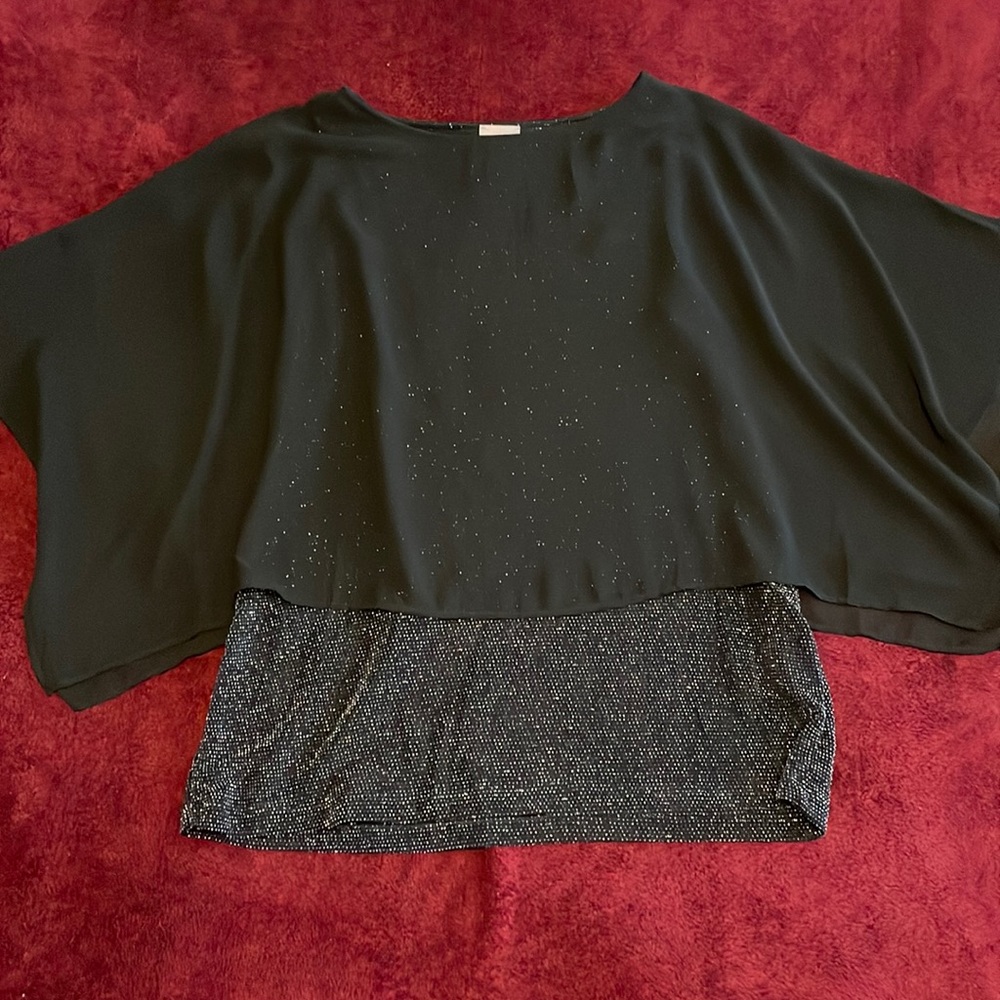 Chico’s Easywear Sparkly Layered Top 🤩